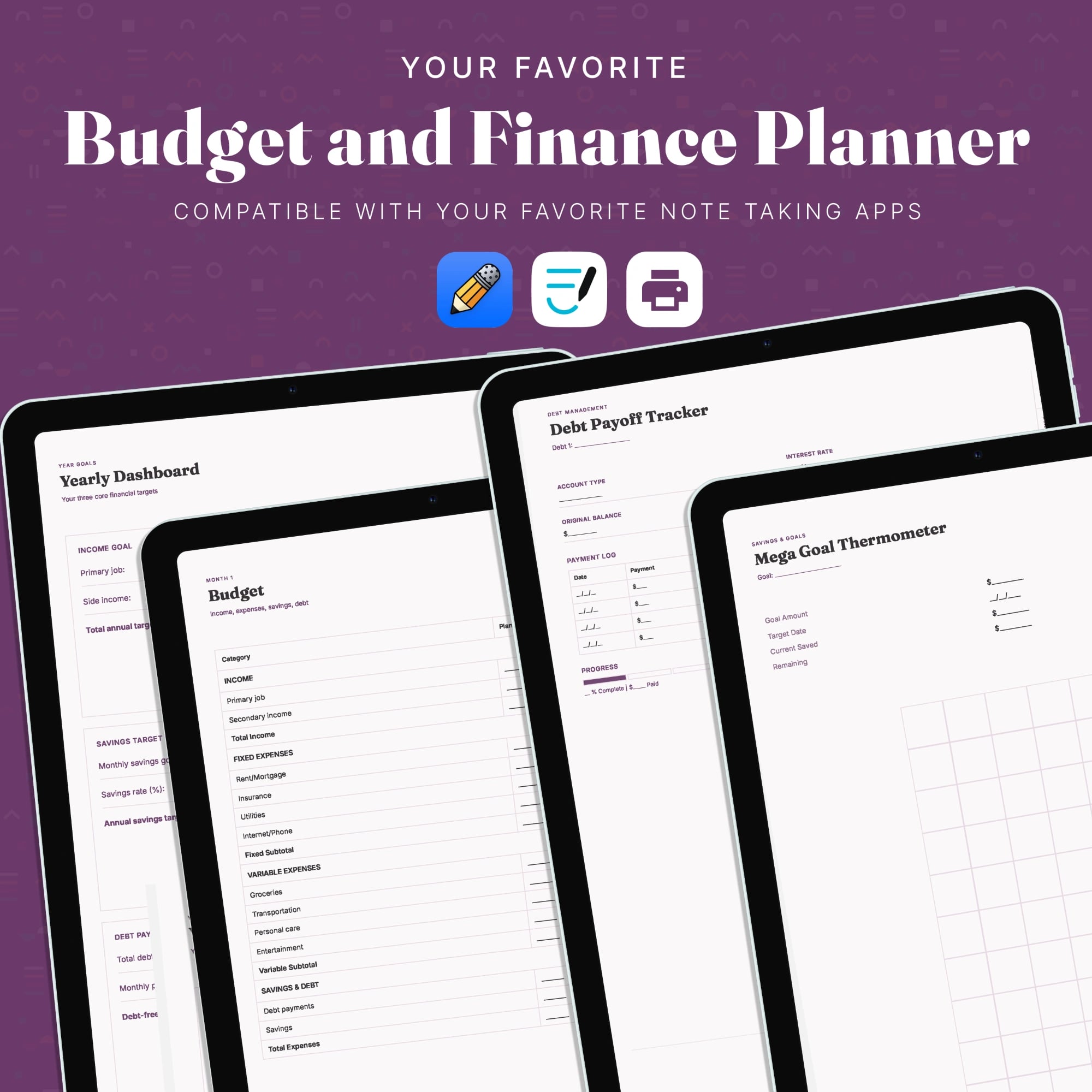 Arkivo Budget- und Finanzplaner